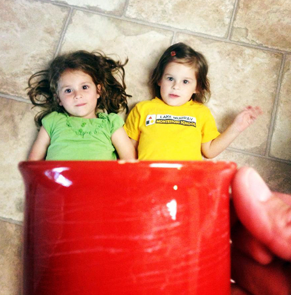Sisters in a mug: Emilia F