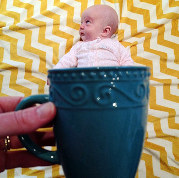 Bald babe in a mug: @megmclark