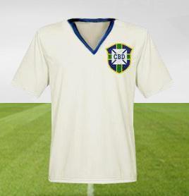 Evolução das camisas do Brasil
