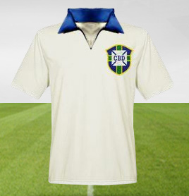 Evolução das camisas do Brasil