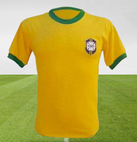 Evolução das camisas do Brasil