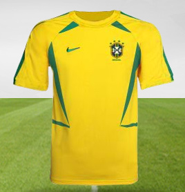 Evolução das camisas do Brasil