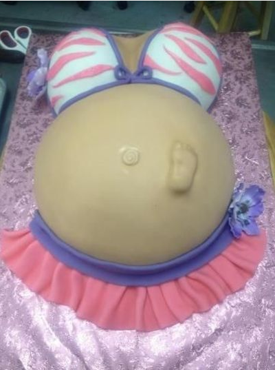 Bolo de baby chá
