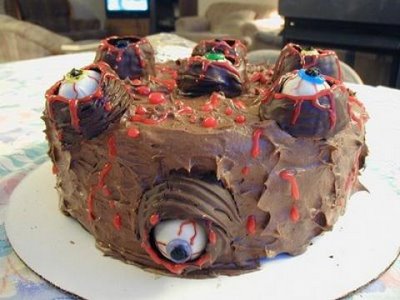 Bolo de olhos