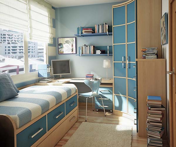 Grandes ideias para quartos pequenos