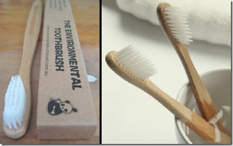 Escovas sustentáveis, feita de bambu. Biodegradável, para os que se preocupam com a natureza.